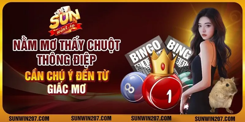 Nằm mơ thấy chuột: Thông điệp cần chú ý đến từ giấc mơ